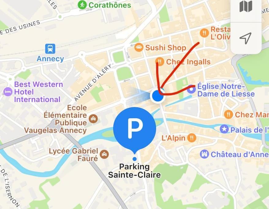 شقة La Petite Venise Des Alpes, Ultra Centre 1 A 5 Pers آنسي المظهر الخارجي الصورة
